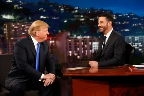 Donald Trump Applauds Jimmy Kimmel's Show Suspension Amid Democratic Anger Regarding First Amendment Concerns